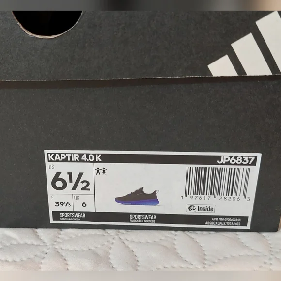 adidas Black and Blue Athletic Shoes - Picture 8 of 8